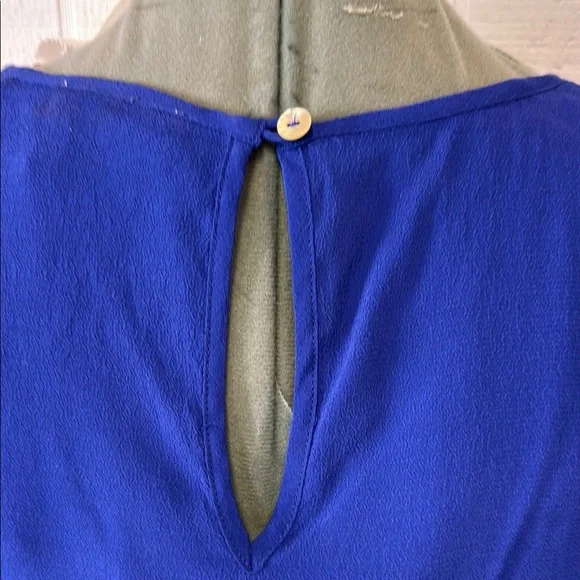 Anthropologie Women's Blue Lace Top - Picture 4 of 6